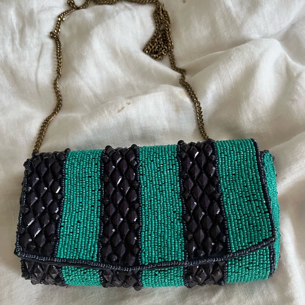 Anthropologie beaded bag